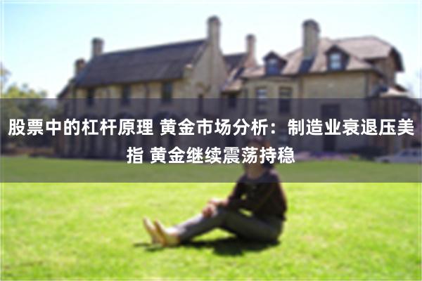 股票中的杠杆原理 黄金市场分析：制造业衰退压美指 黄金继续震荡持稳