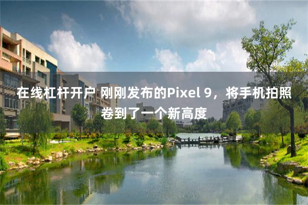 在线杠杆开户 刚刚发布的Pixel 9，将手机拍照卷到了一个新高度